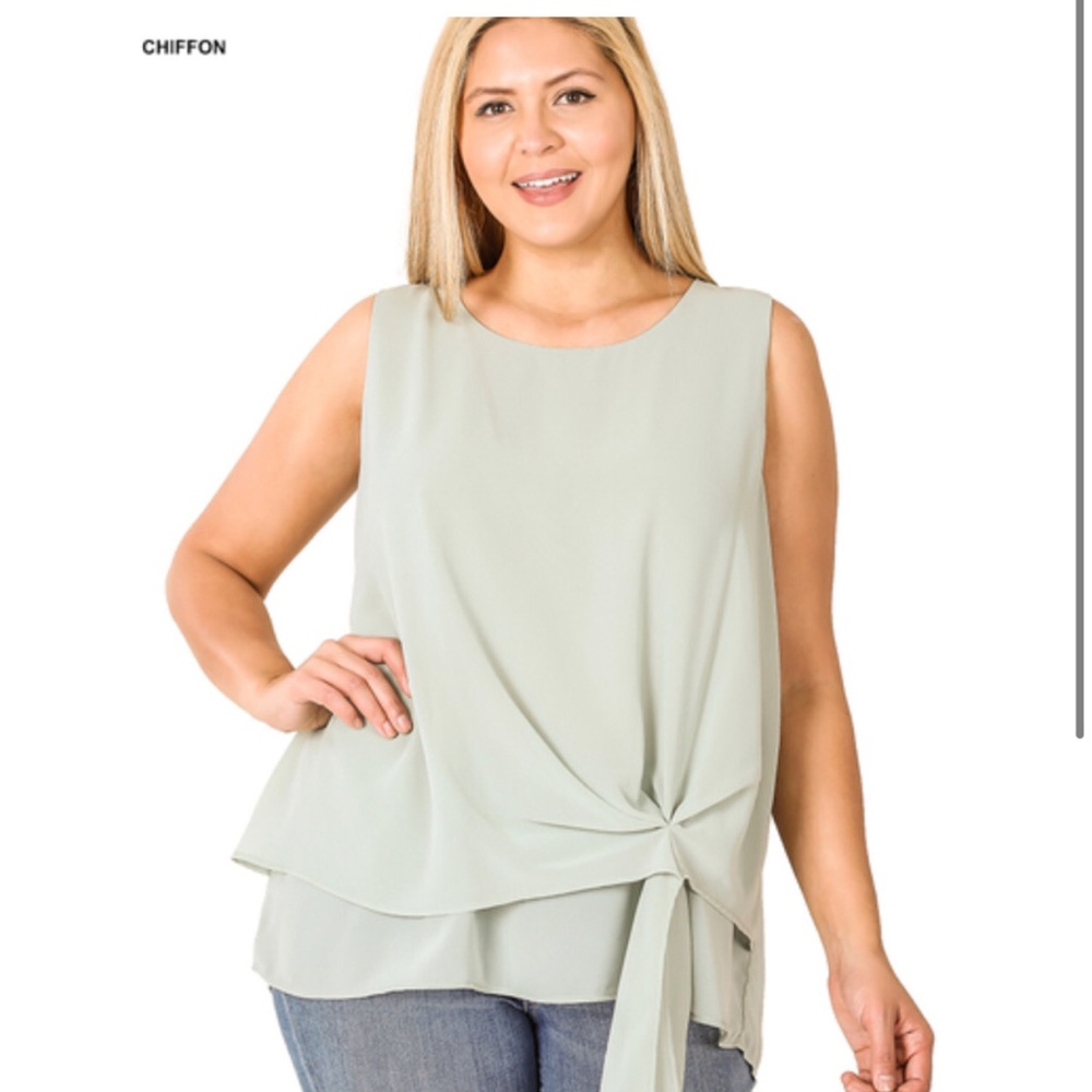 Sheer blouse